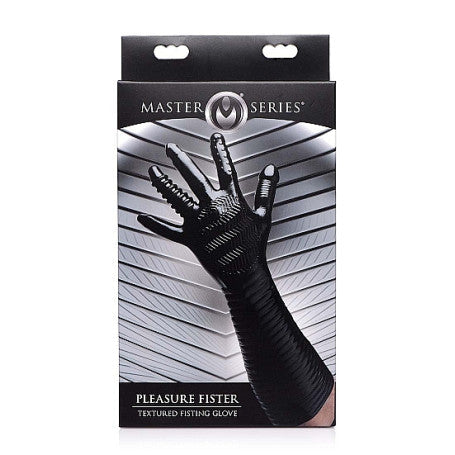 Guanto con plug Pleasure Fister Textured Fisting Glove